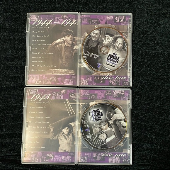 DVD: The Three Stooges Collection - Vol. 4: 1943-1945 (2008, 2-Disc Set) - Picture 7 of 8